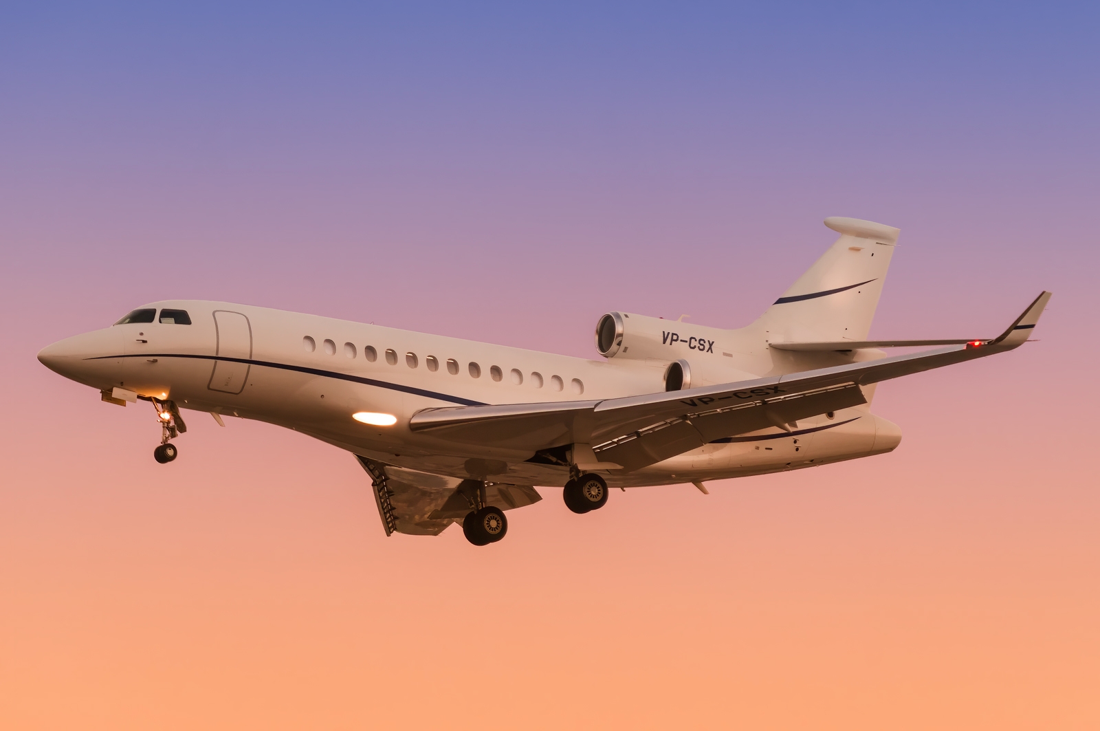 VP-CSX - Dassault Falcon 7X