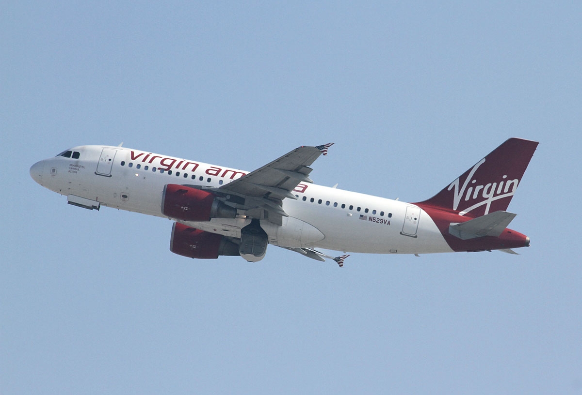 N529VA - Airbus A319