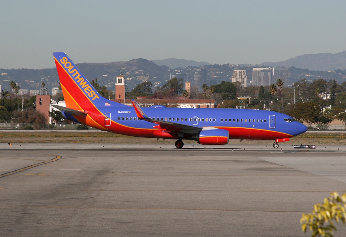 N493WN - Boeing 737-700