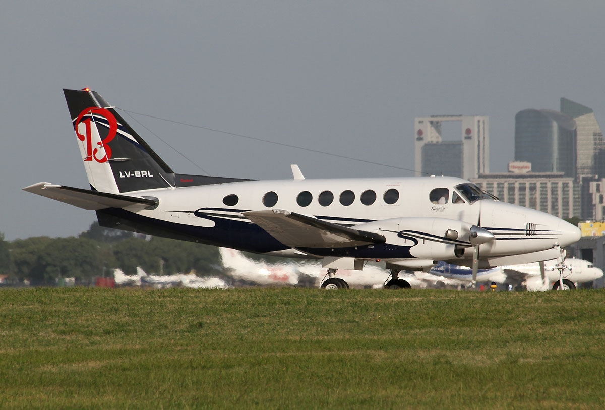 LV-BRL - Beechcraft 100 King Air