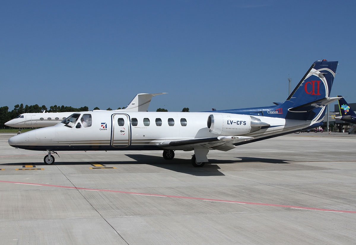 LV-CFS - Cessna 550 Citation II