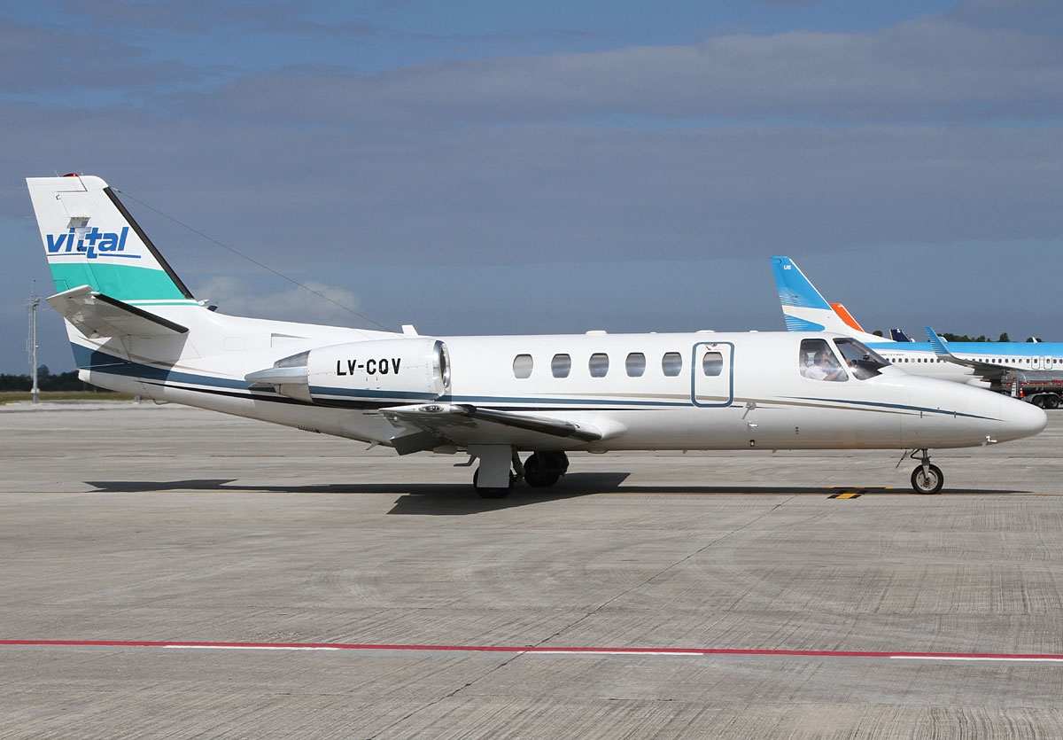 LV-CQV - Cessna 550 Citation Bravo