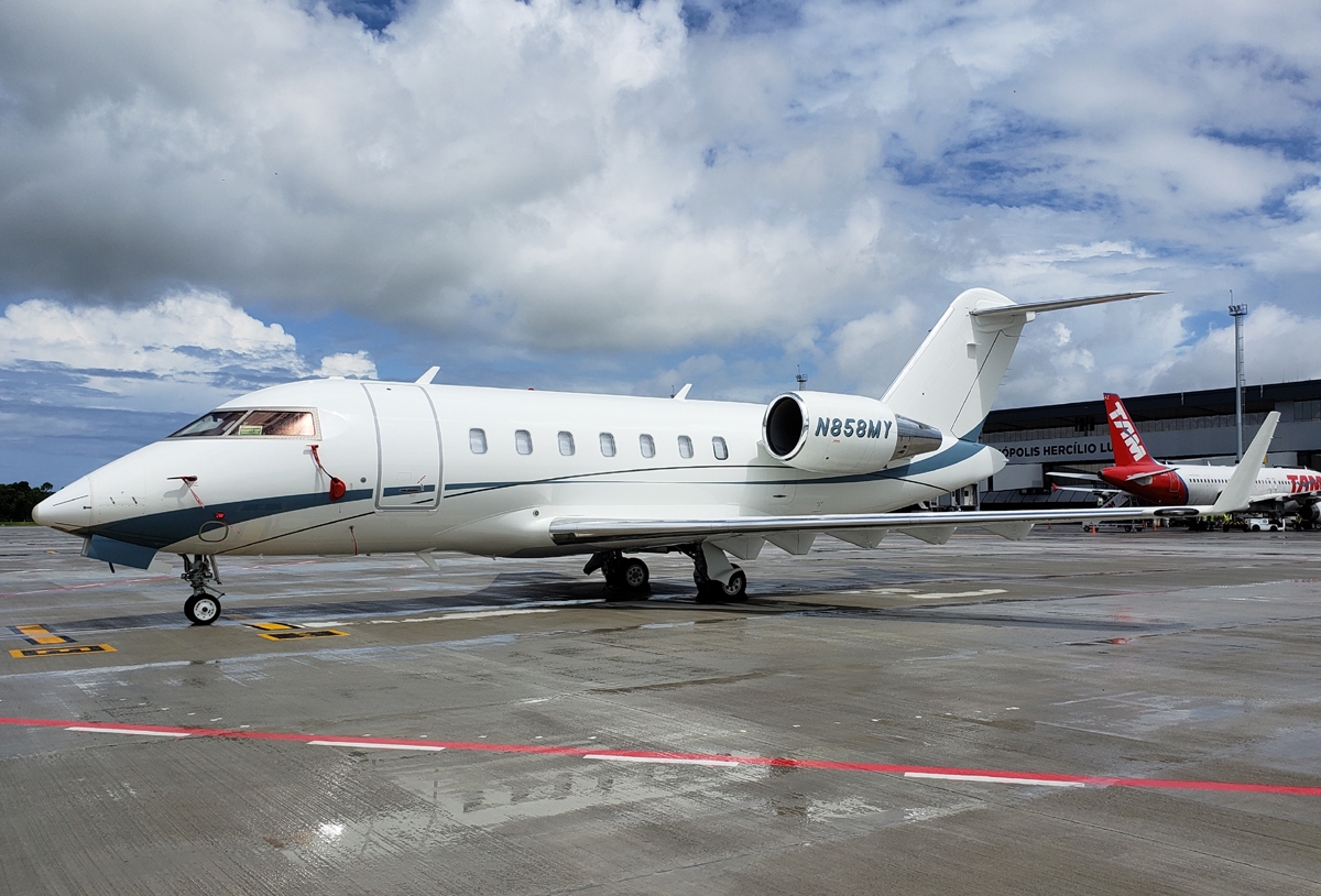 N858MY - Bombardier CL-600-2B16 Challenger 650