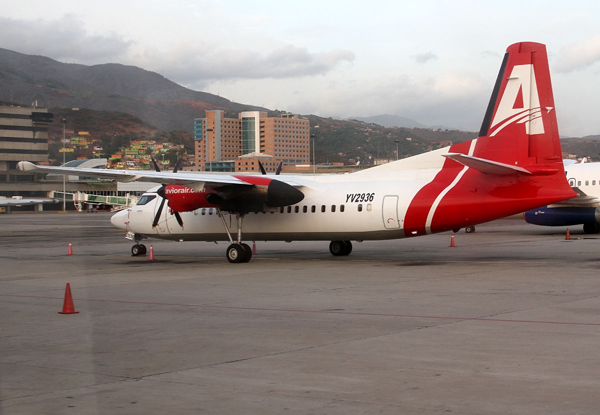 YV2936 - Fokker 50