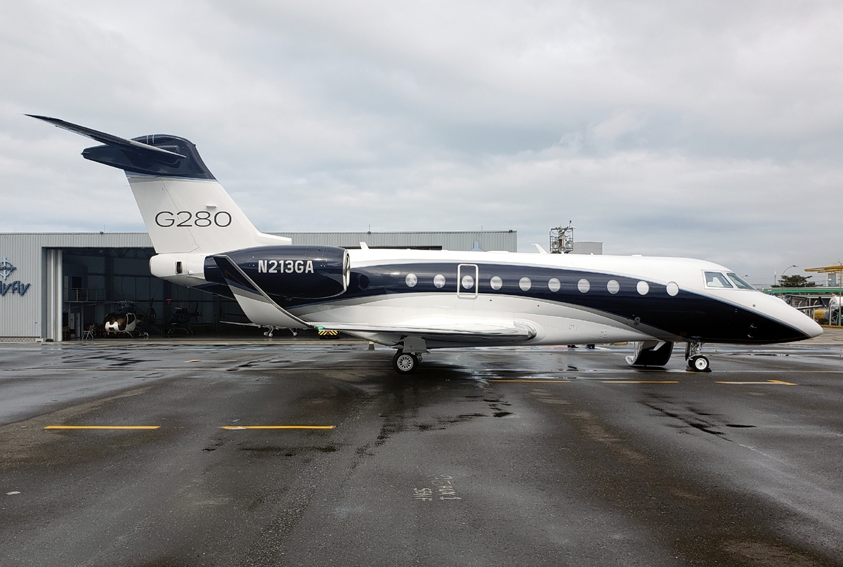 N213GA - Gulfstream G280