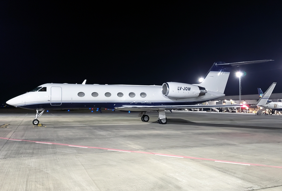 LV-JQW - Gulfstream G400