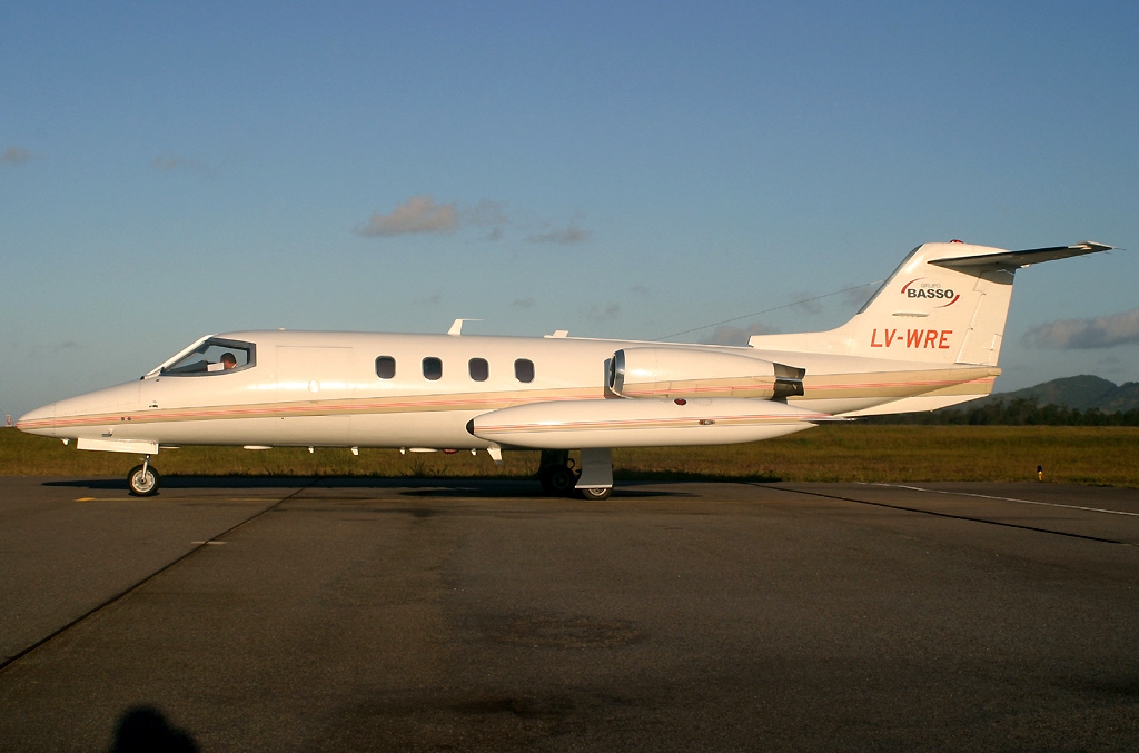 LV-WRE - Gates Learjet 25D