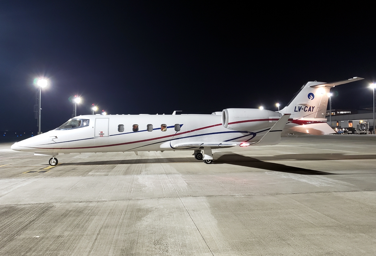 LV-CAY - Bombardier Learjet 60