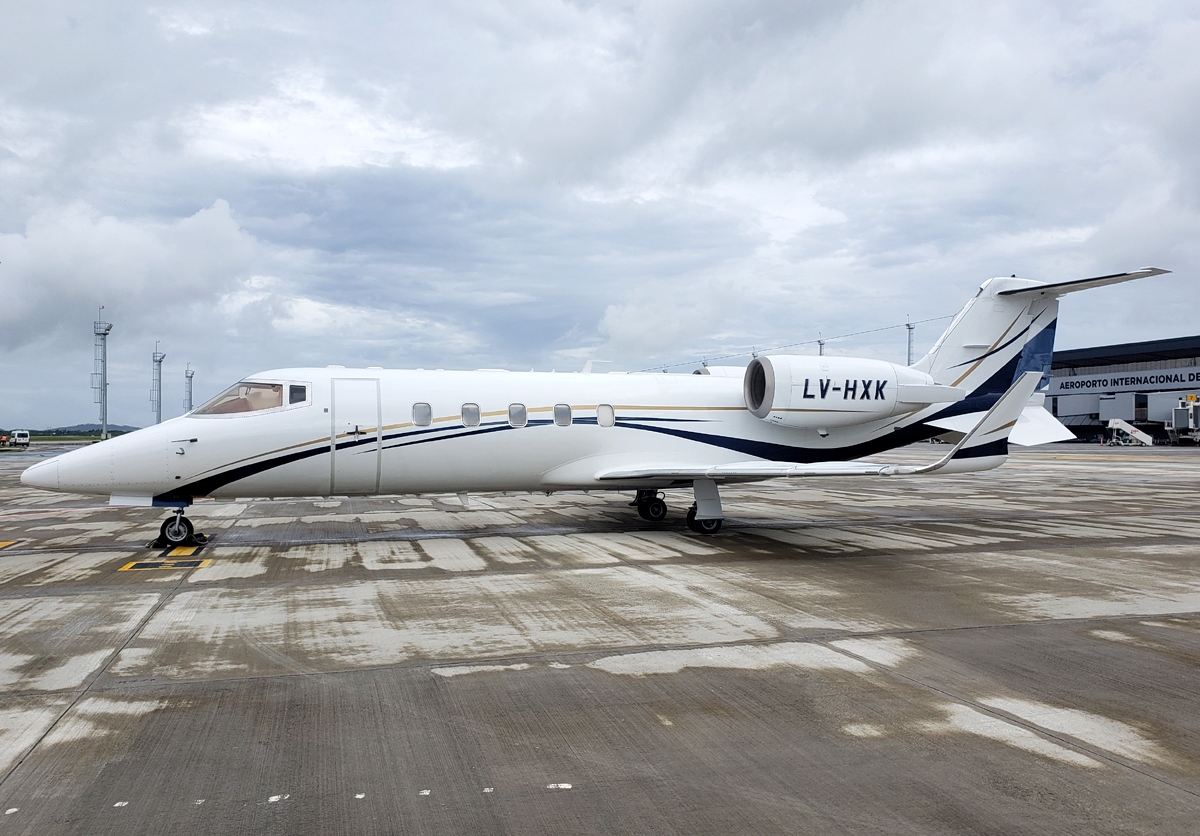 LV-HXK - Bombardier Learjet 60