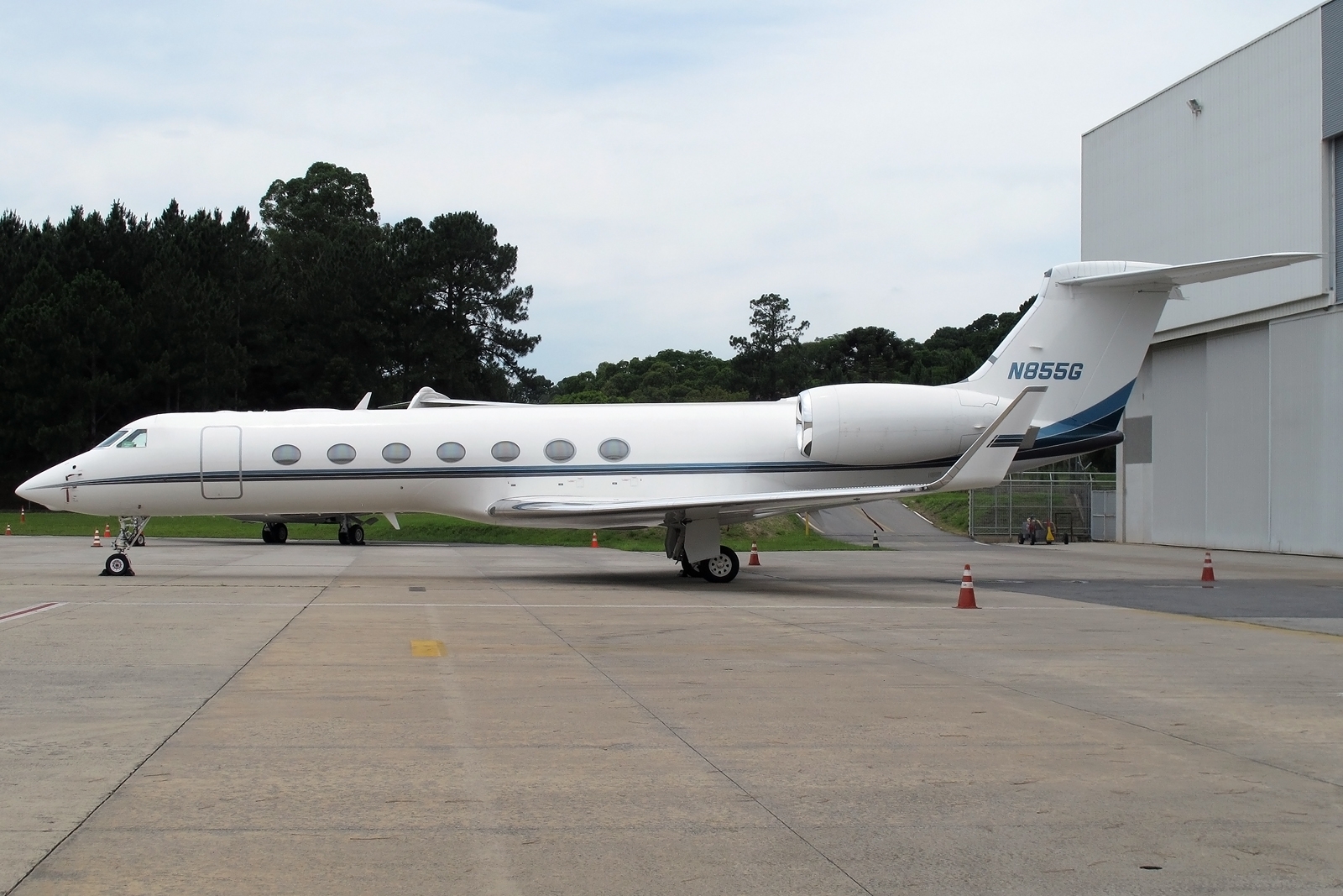 N855G - Gulfstream G550