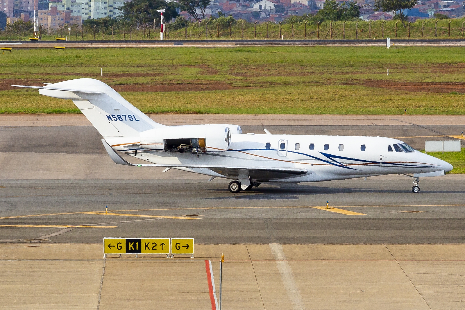 N587SL - Cessna 750 Citation X