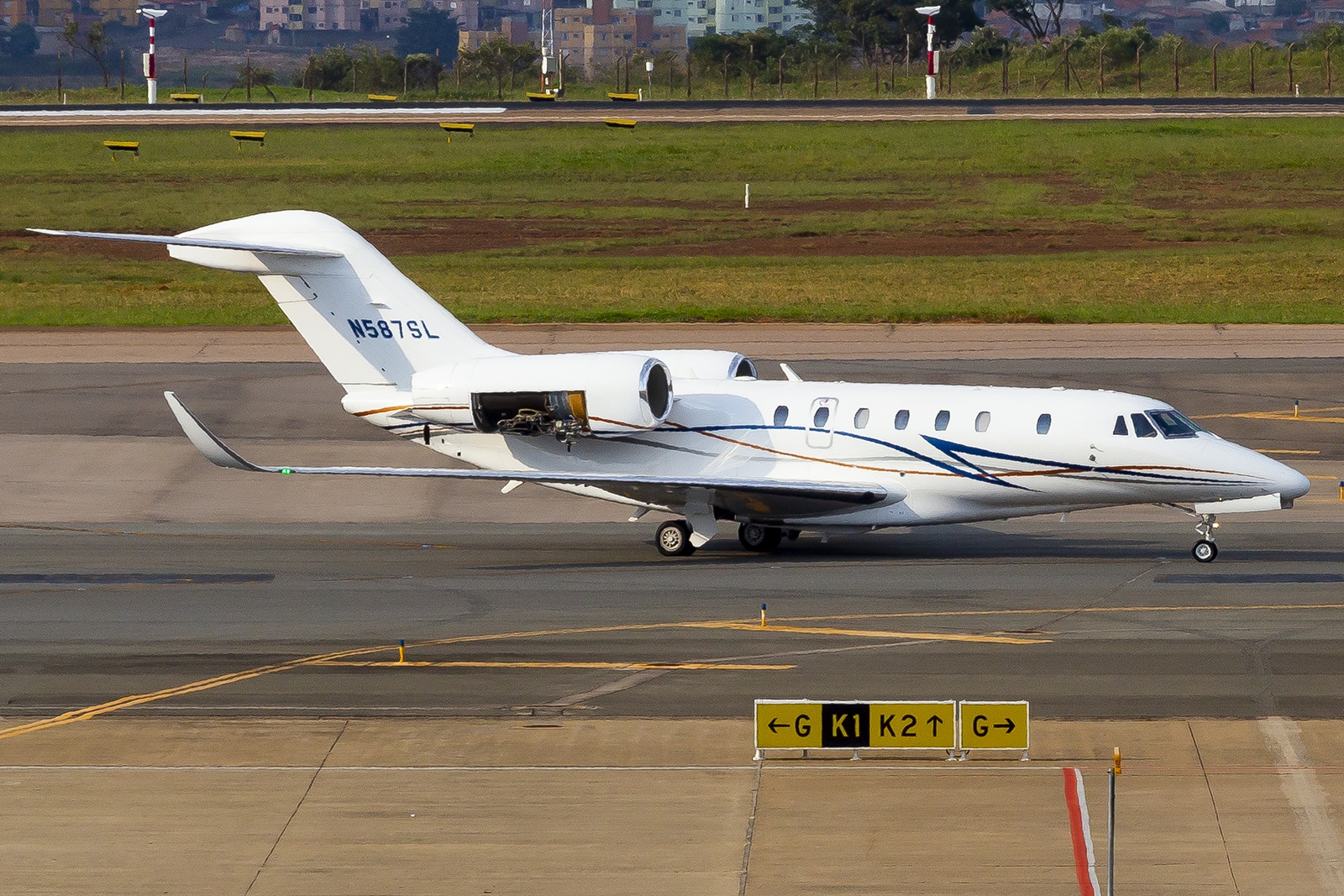 N587SL - Cessna 750 Citation X