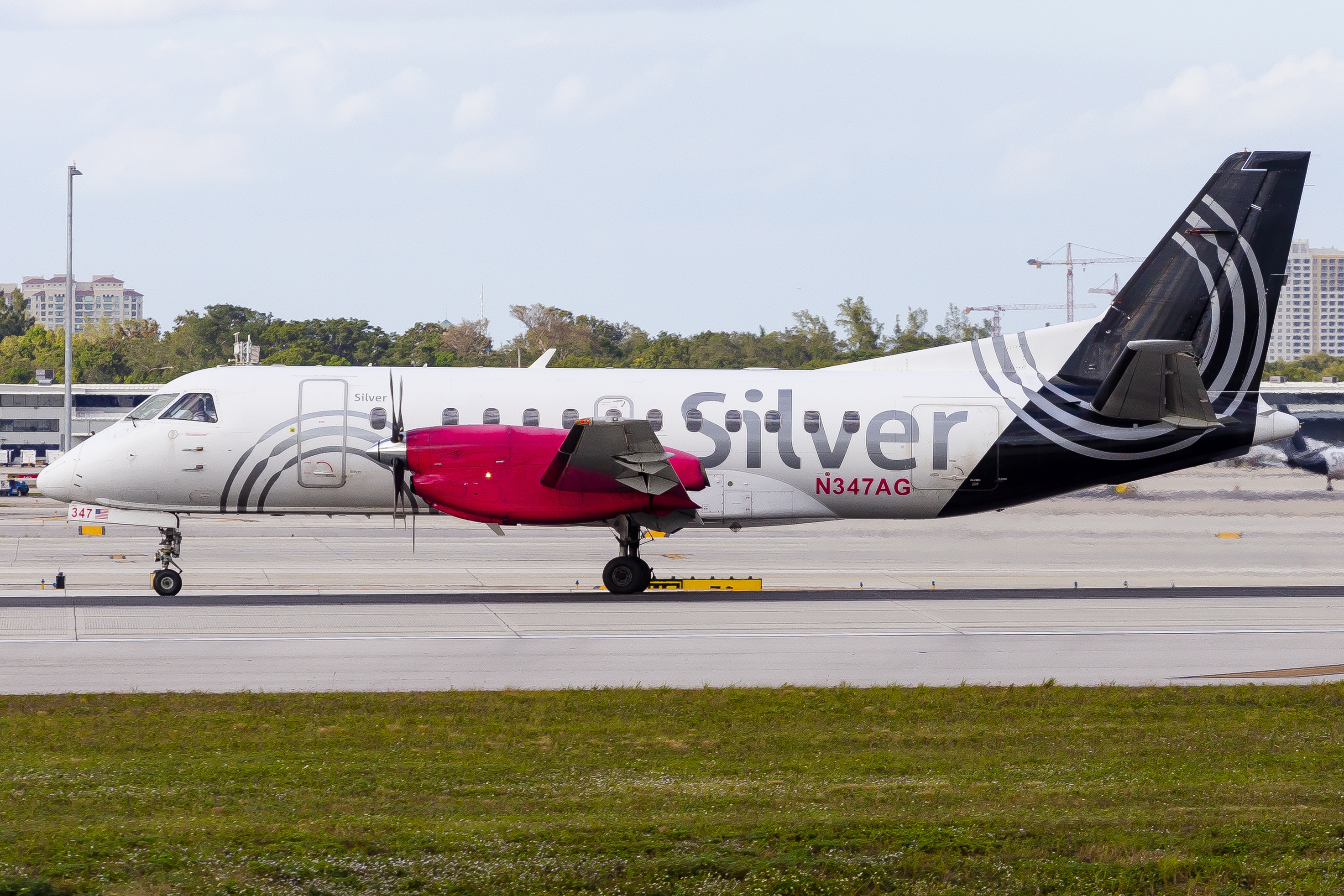 N347AG - Saab 340