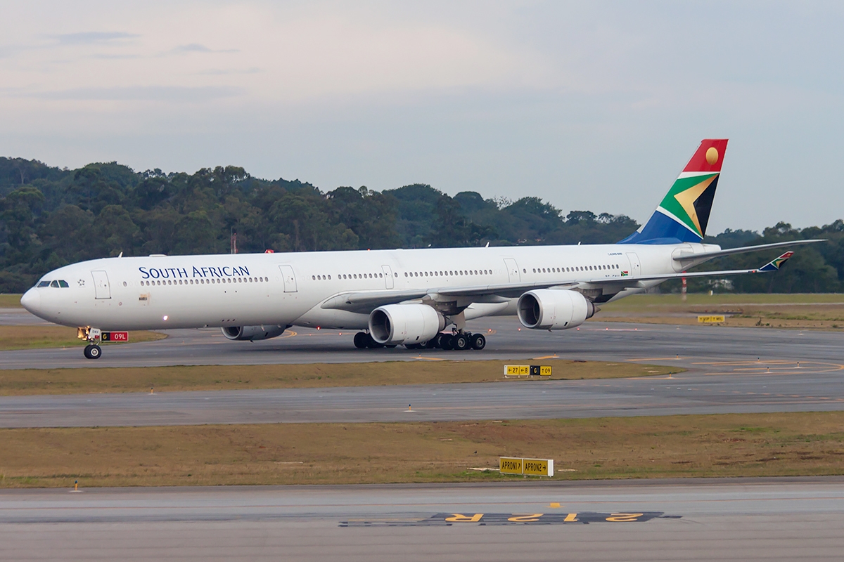 ZS-SNH - Airbus A340-600