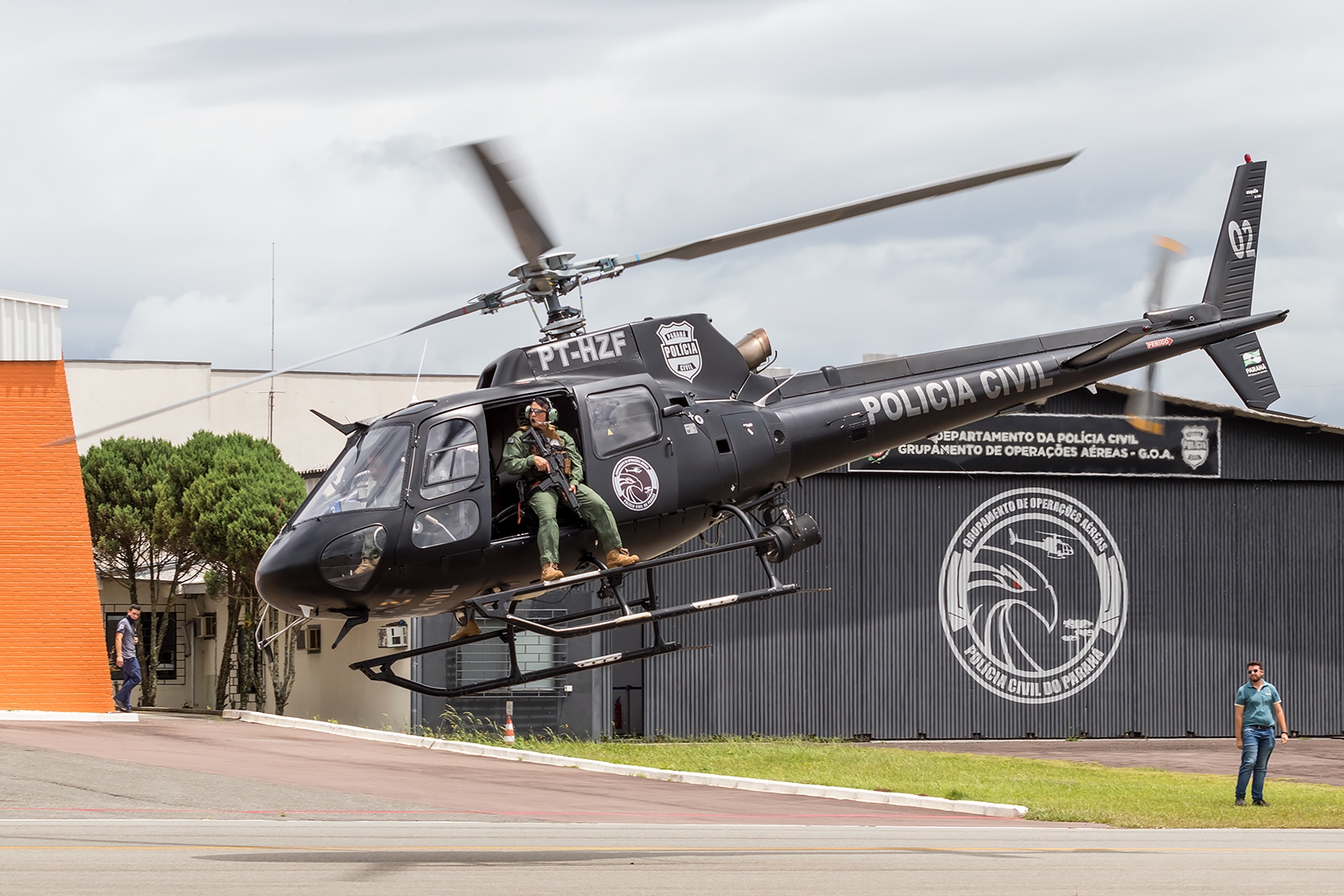 PT-HZF - Eurocopter AS-350 Ecureuil