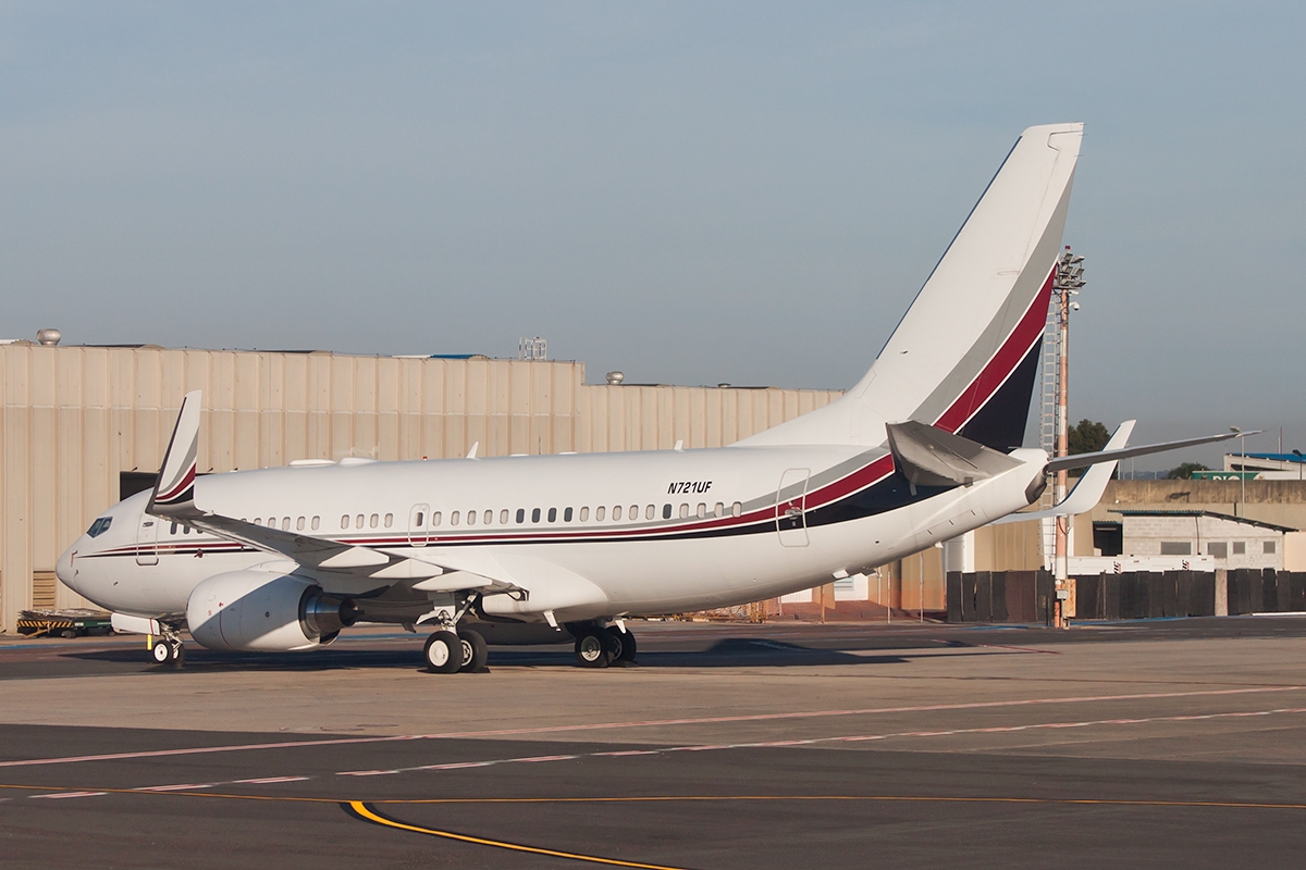 N721UF - Boeing 737-700 BBJ