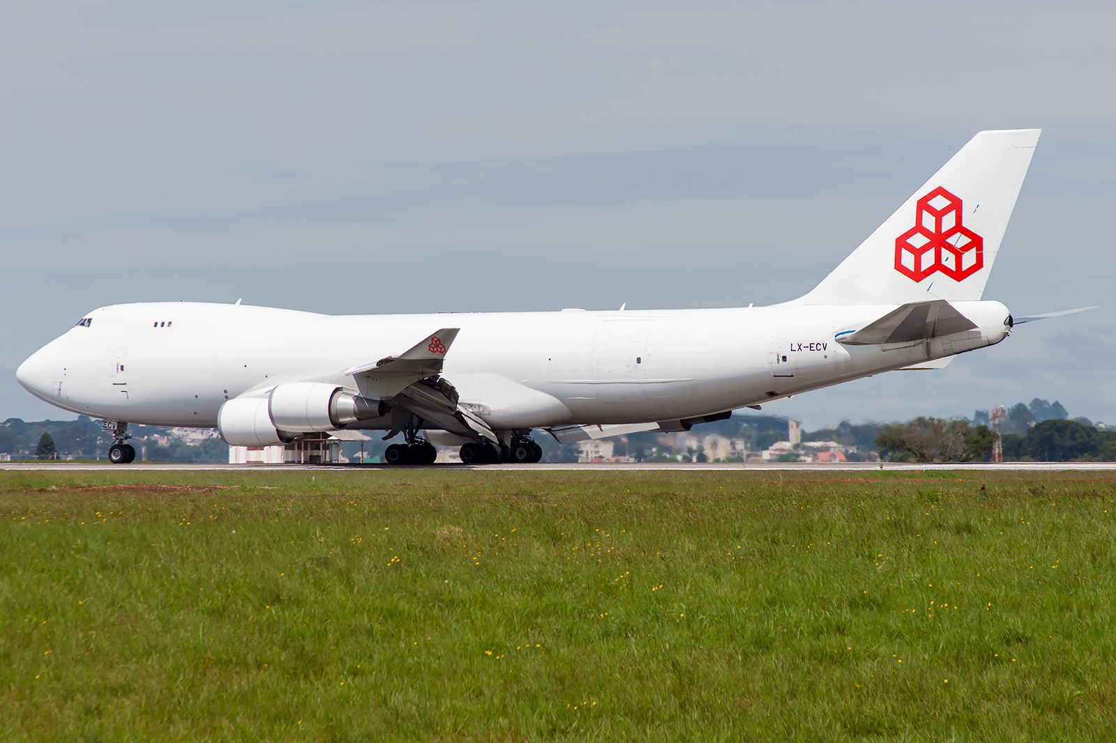 LX-ECV - Boeing 747-400F