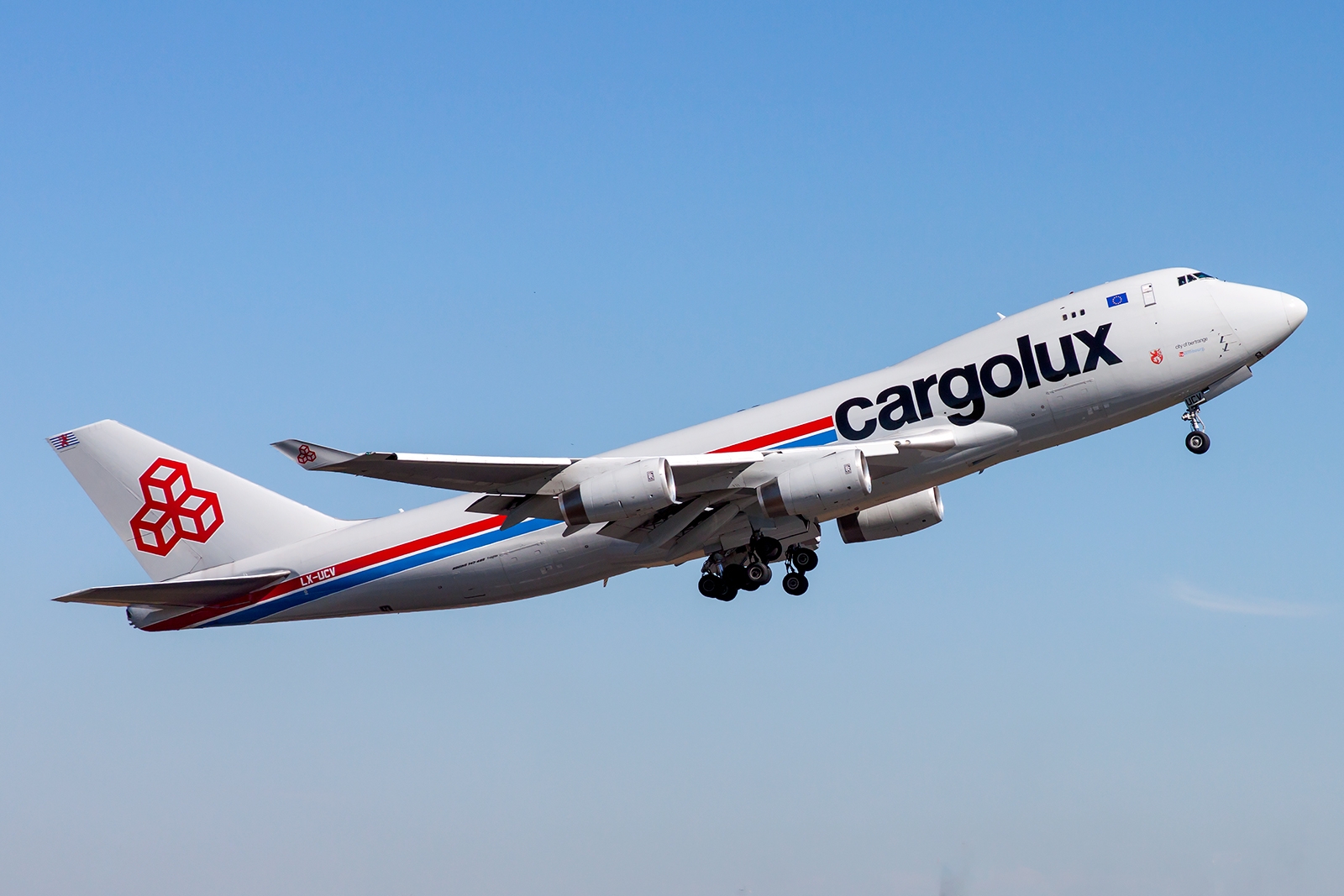 LX-UCV - Boeing 747-400F
