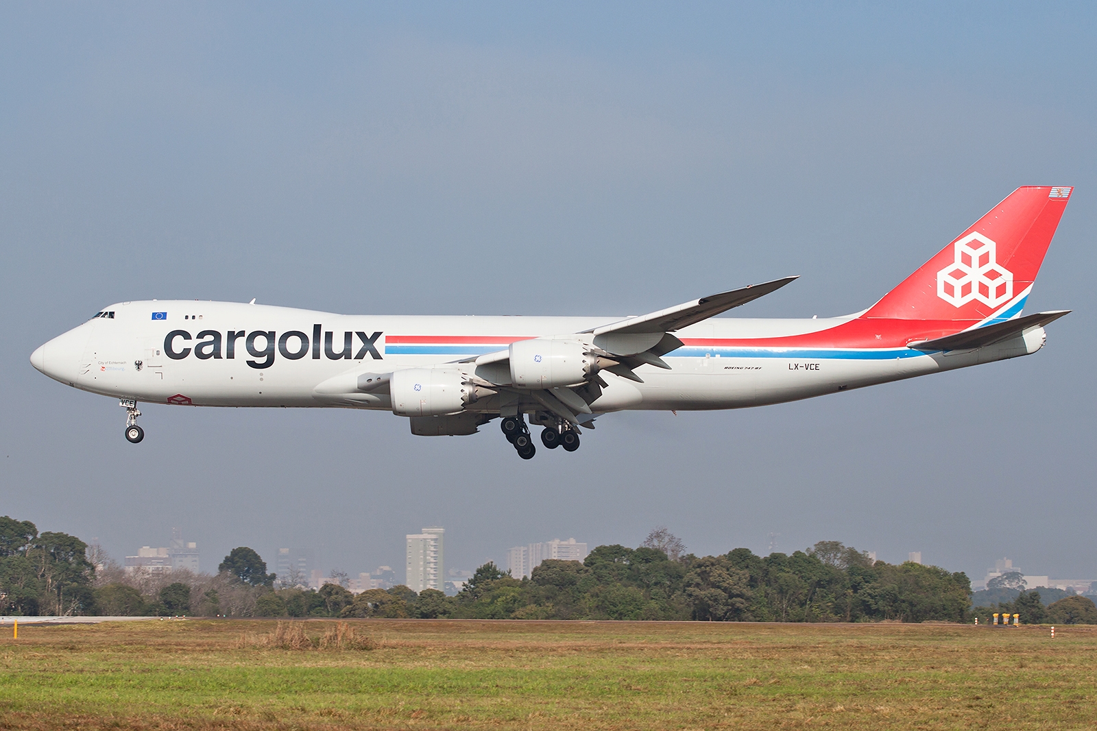 LX-VCE - Boeing 747-8