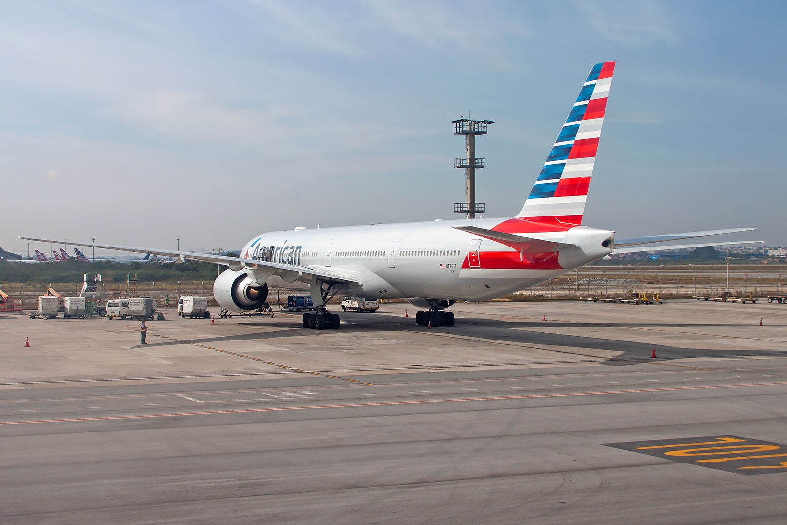 N736AT - Boeing 777-300ER