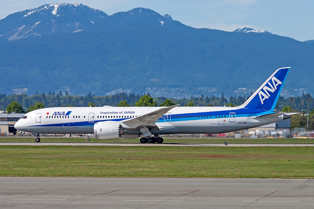 JA872A - Boeing 787-8 DREAMLINER