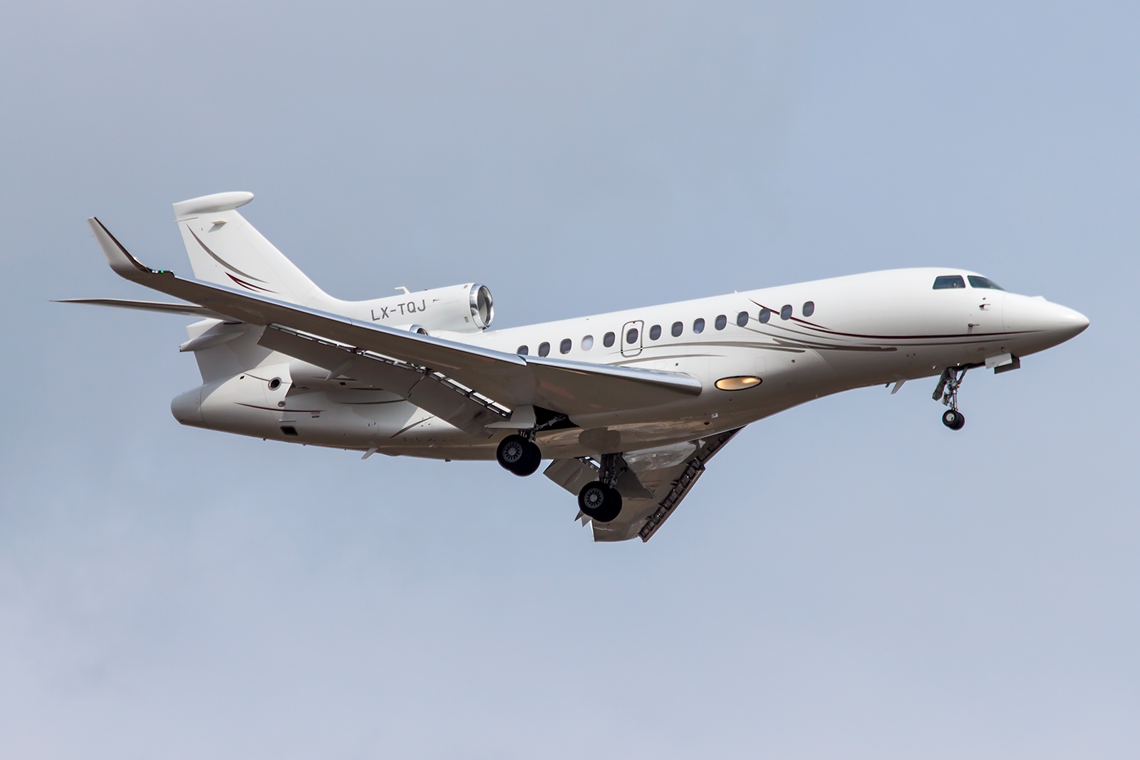 LX-TQJ - Dassault Falcon 7X