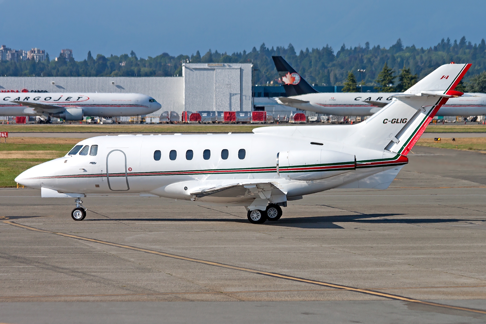 C-GLIG - Hawker Siddeley HS-125-700A