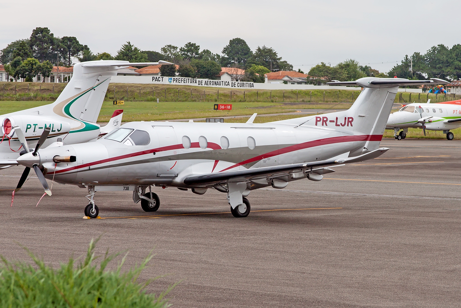 PR-LJR - Pilatus PC-12