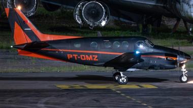 PT-OMZ - Beechcraft C90A King Air