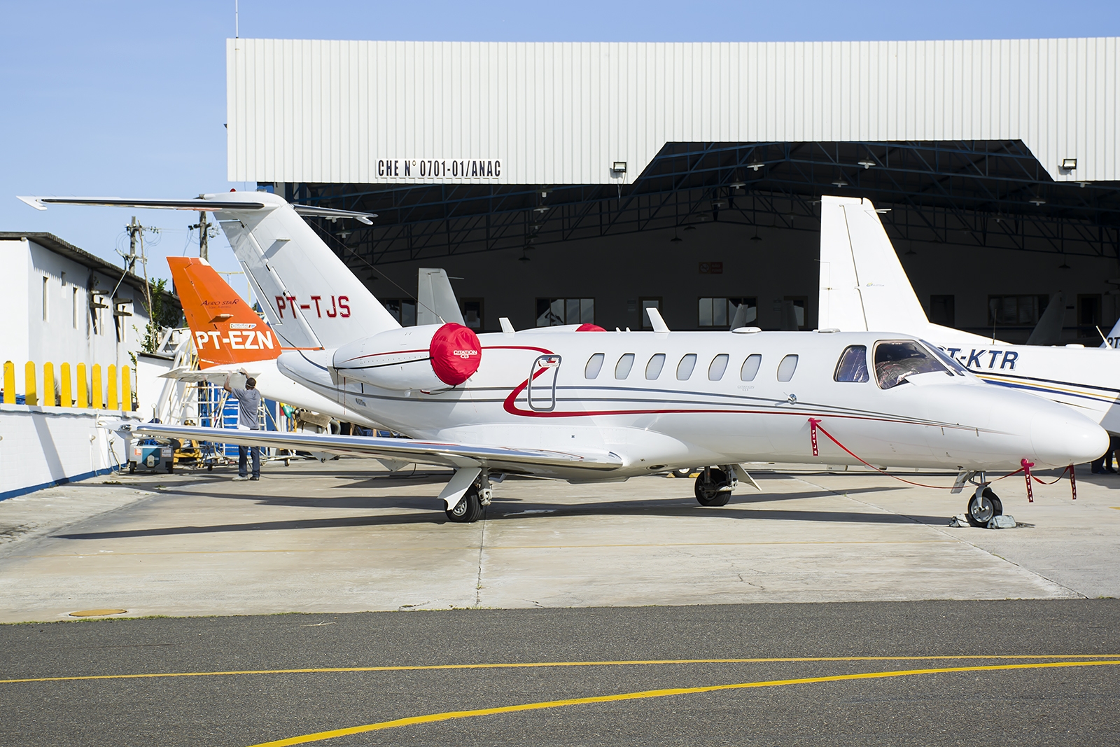 PT-TJS - Cessna 525B CitationJet CJ3