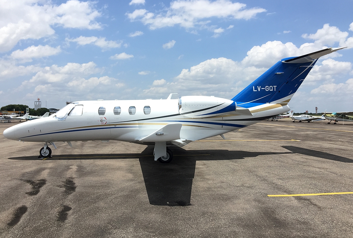 LV-GQT - Cessna 525 CitationJet M2