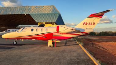 PS-LLU - Cessna 525 CitationJet M2