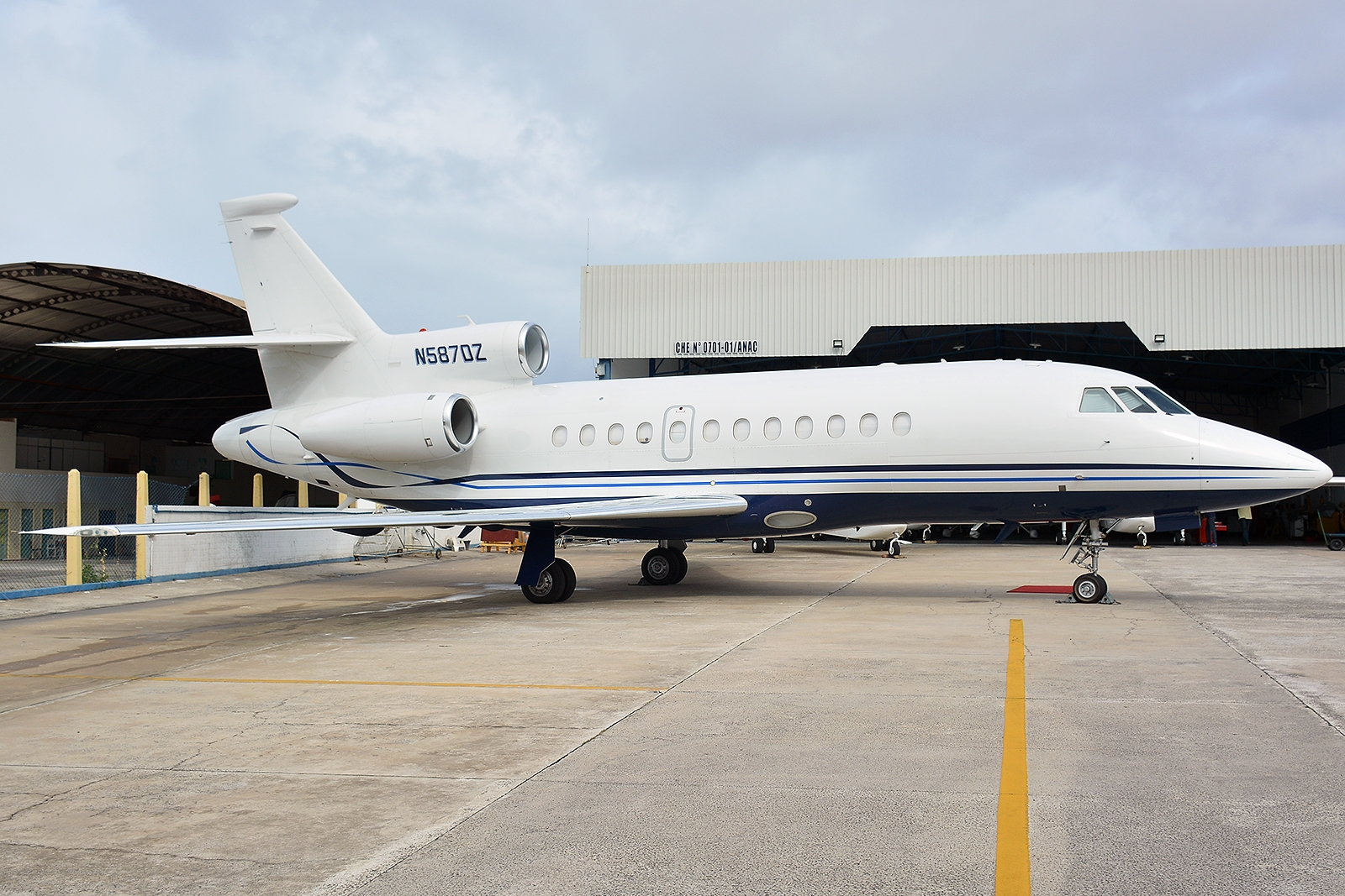 N587DZ - Dassault Falcon 900EX