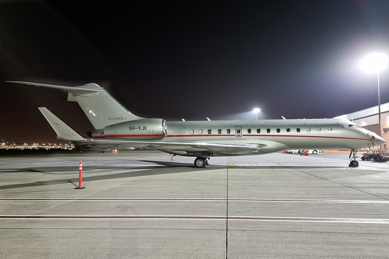 9H-VJK - Bombardier BD-700 Global 6000