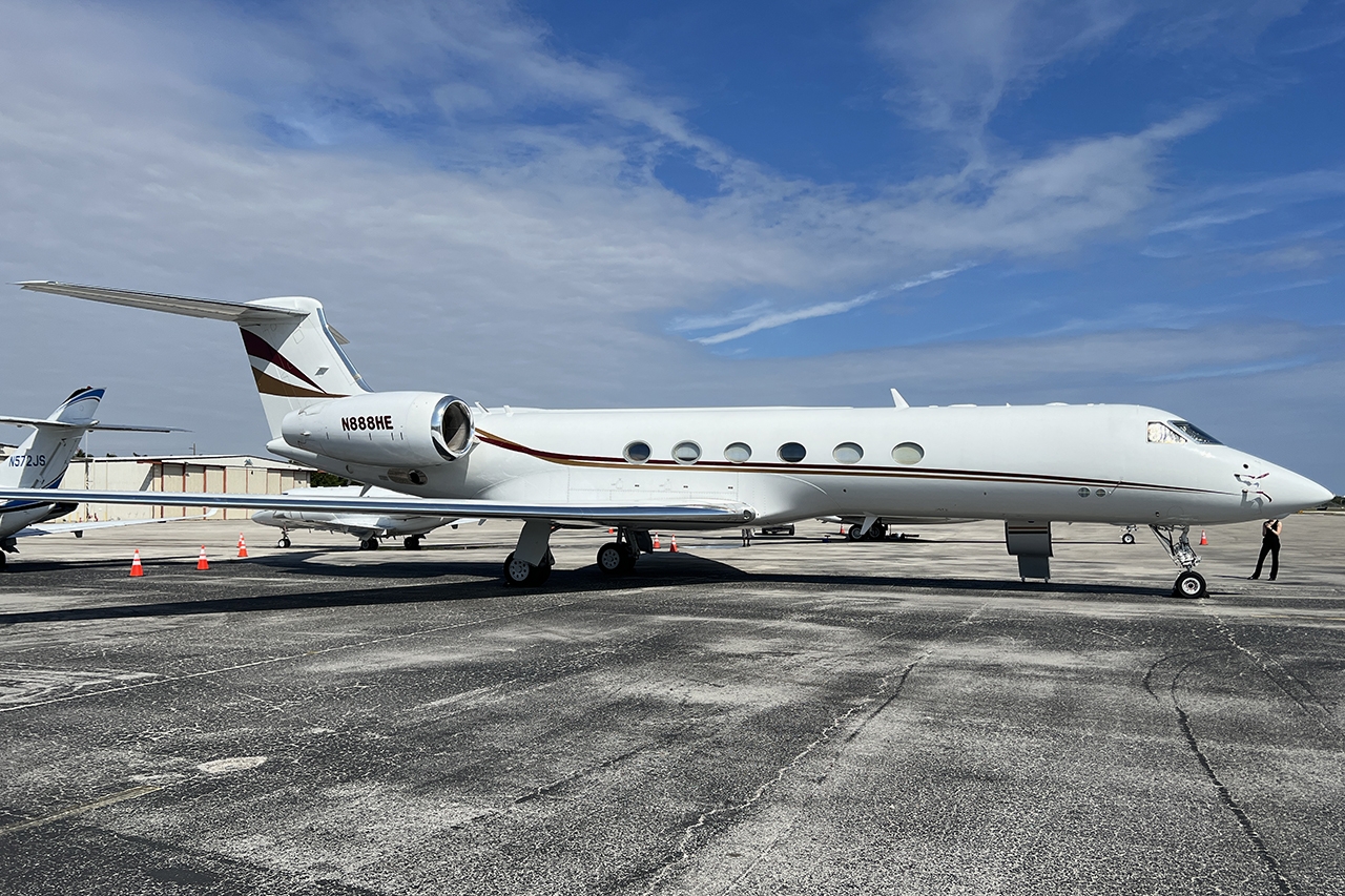 N888HE - Gulfstream GV