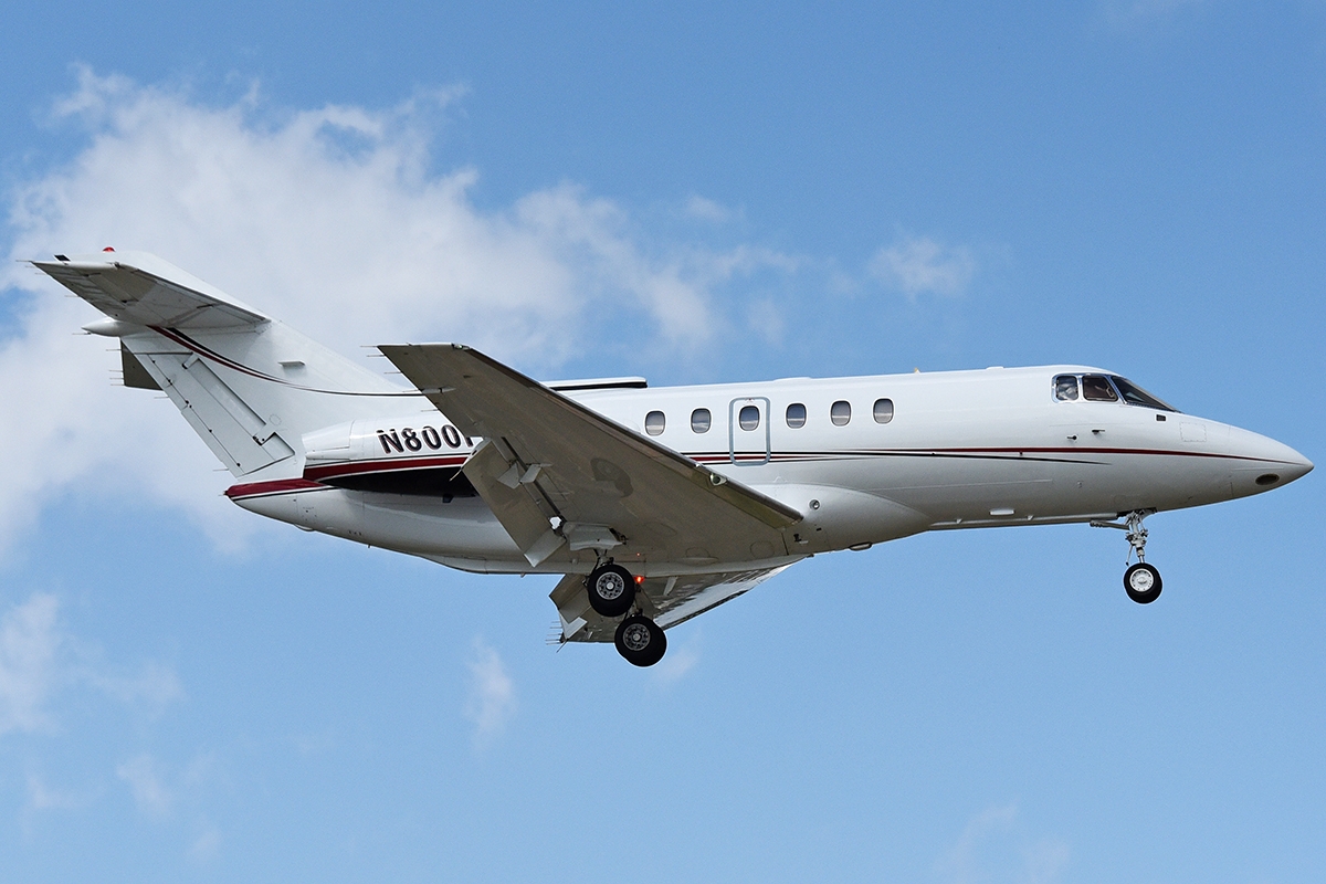 N800FJ - British Aerospace BAe 125-800A